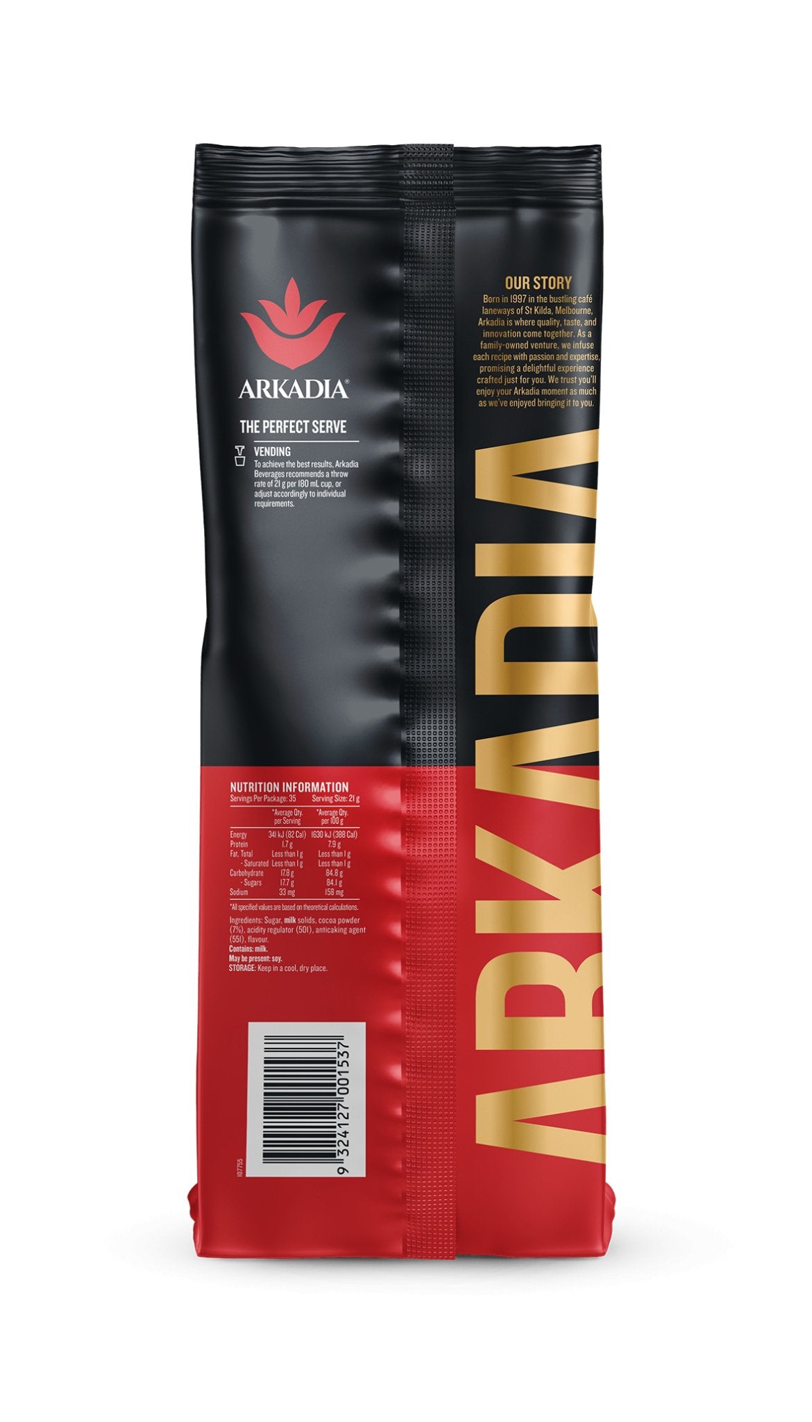 Arkadia Vending Chocolate Original - 750g - Autesso
